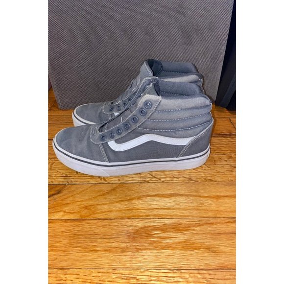 womens gray canvas sneakers